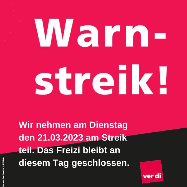 Warnstreik am 21.03.2023